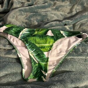 Leaf Print Bikini Bottom medium